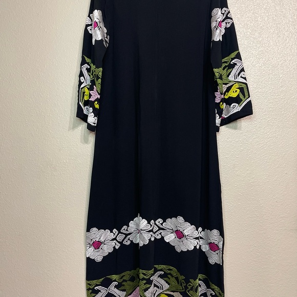 Bohemia Embroidered long Dress Kaftan - Picture 12 of 14